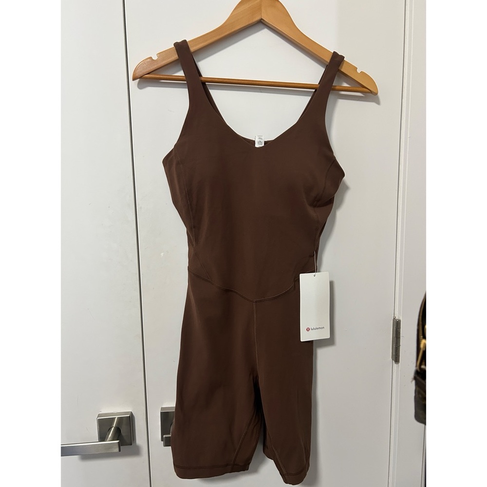 Lululemon Align Brown Bodysuit Size 8 NWT